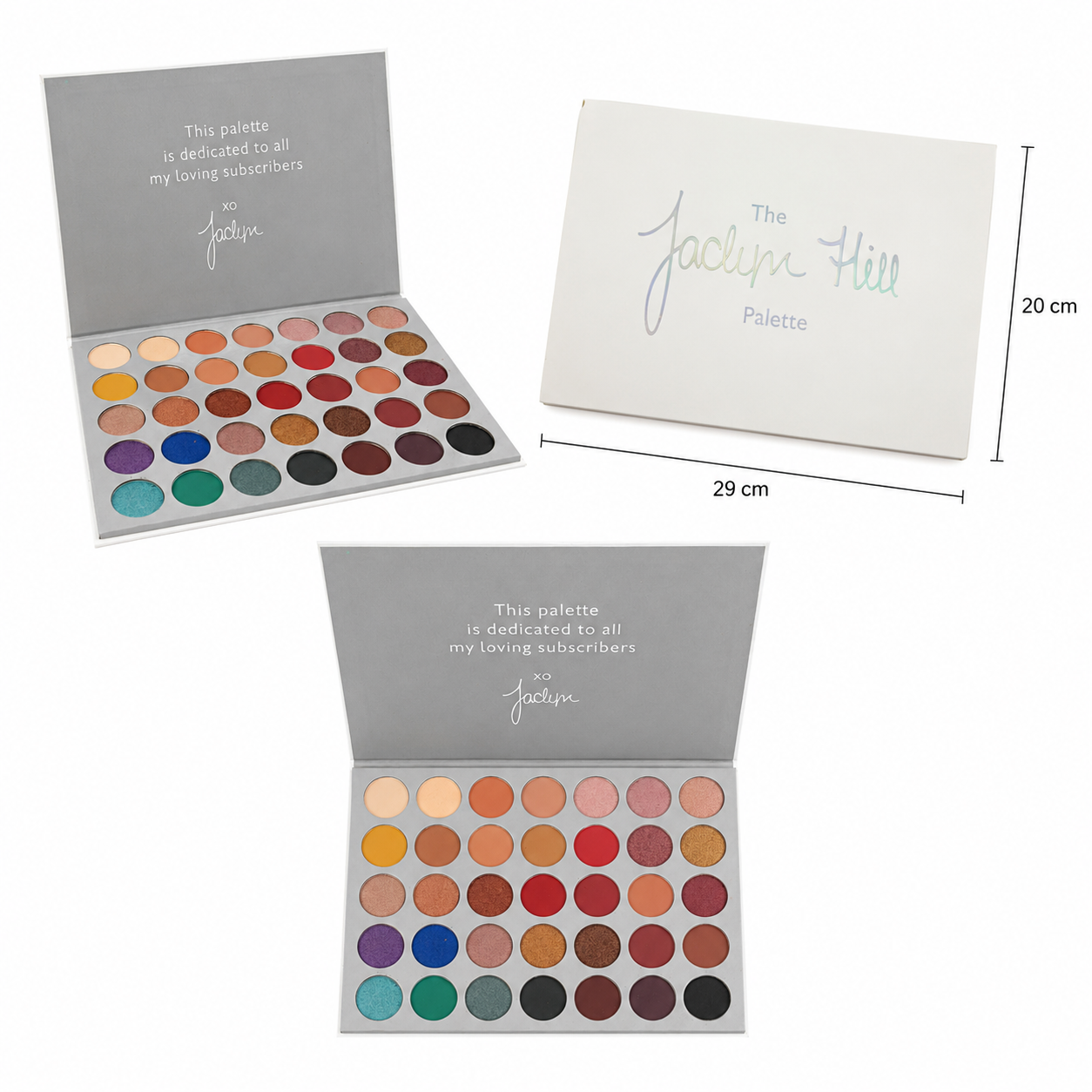 Sombra JACLYN HILL JH2 $44 /Apartir de 10pz $40