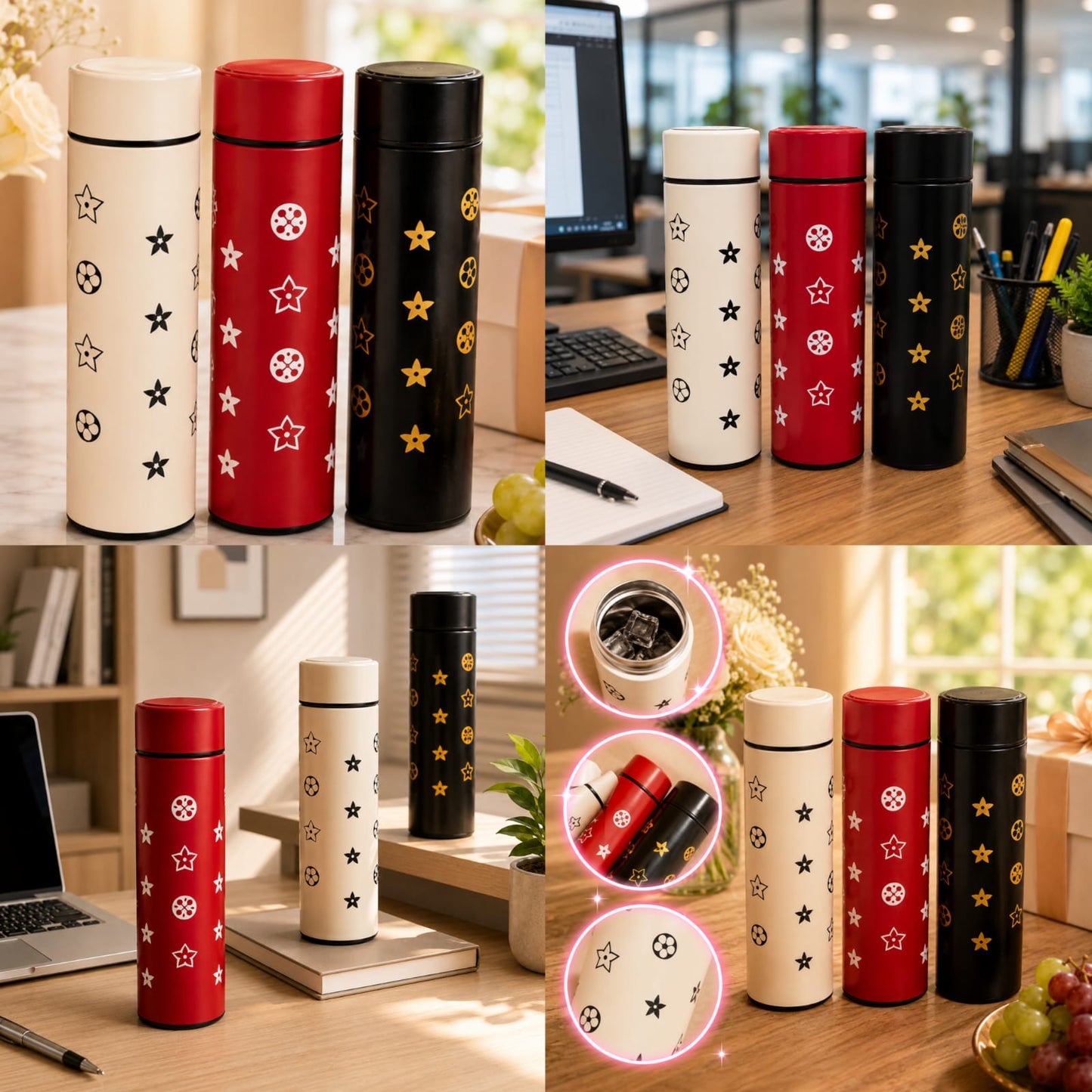 1pc | Termo Led Figuras | 500ml  |zh-505