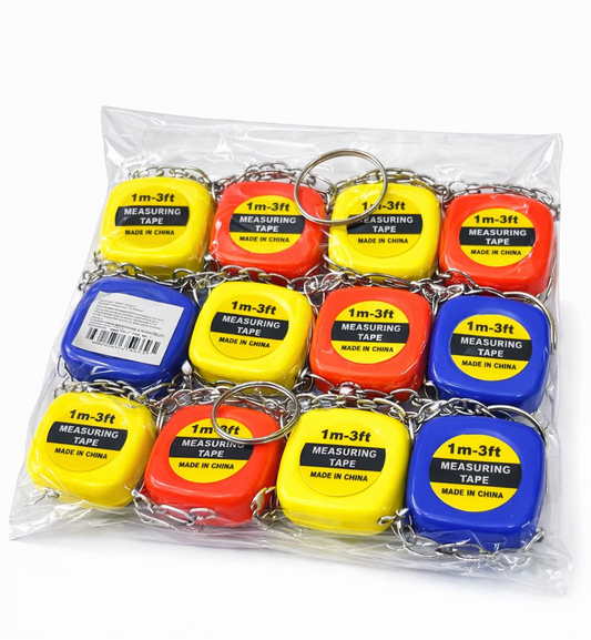 12 Mini Cintas Métricas HFY-14344