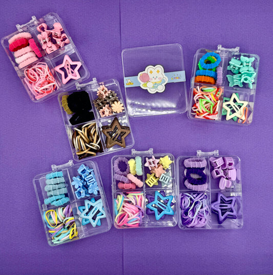 12 Cajitas de accesorios cabello PJ1608-2