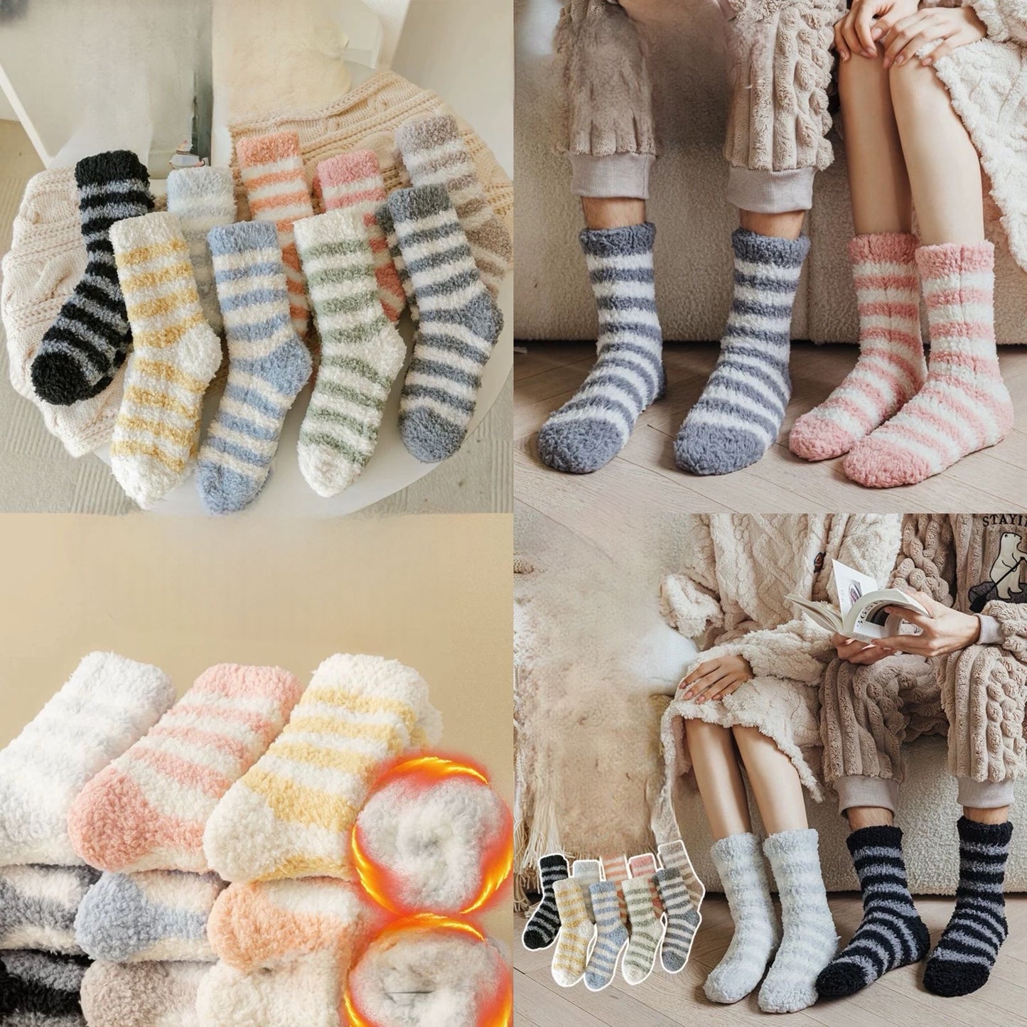 Calceta rallada calentador