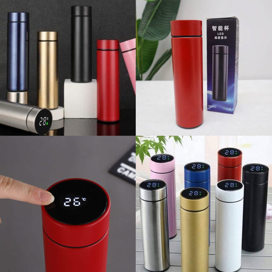 1pc | Termo Led Liso | 500ml  |0153