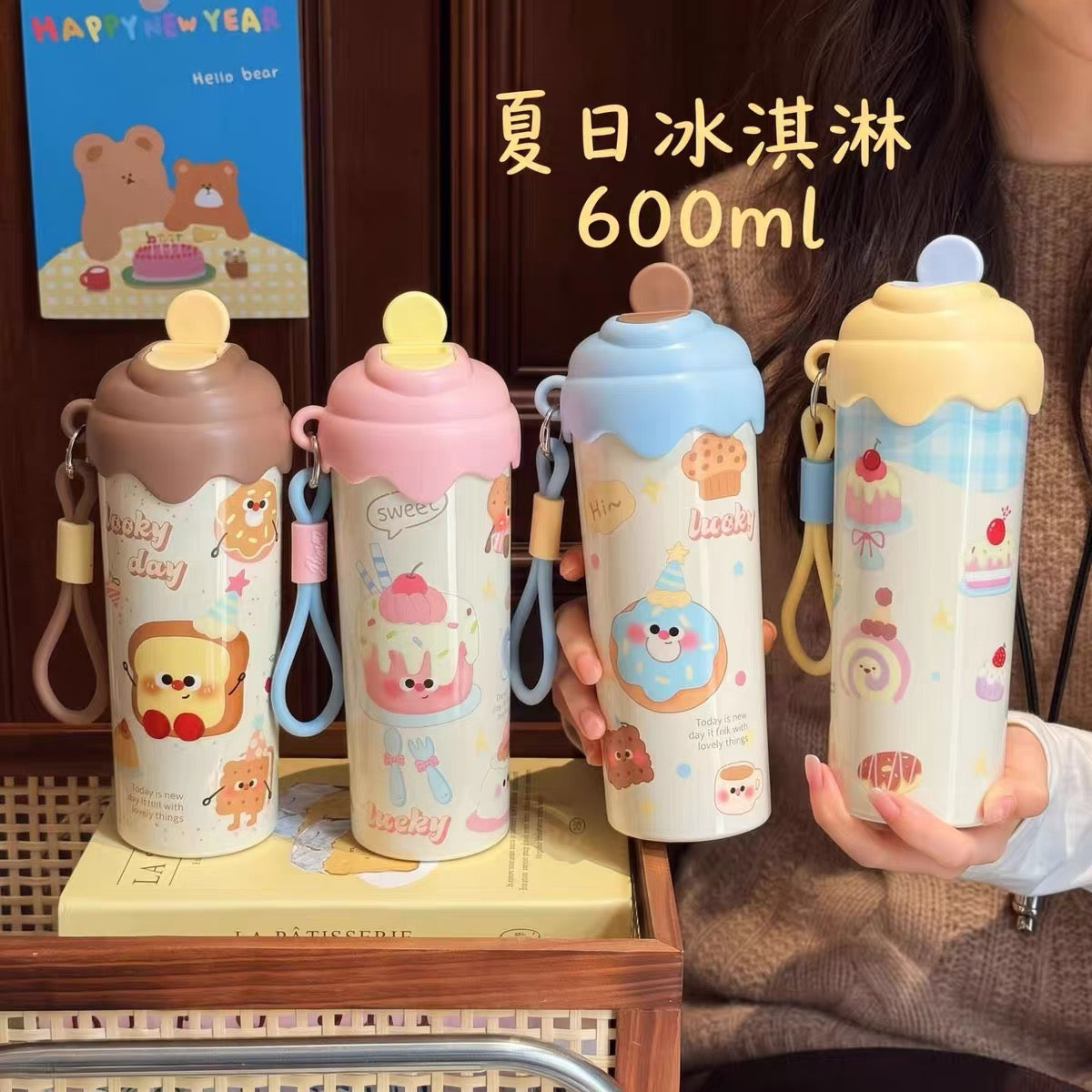 1pc|Termo Double Drinking 750ml|4356