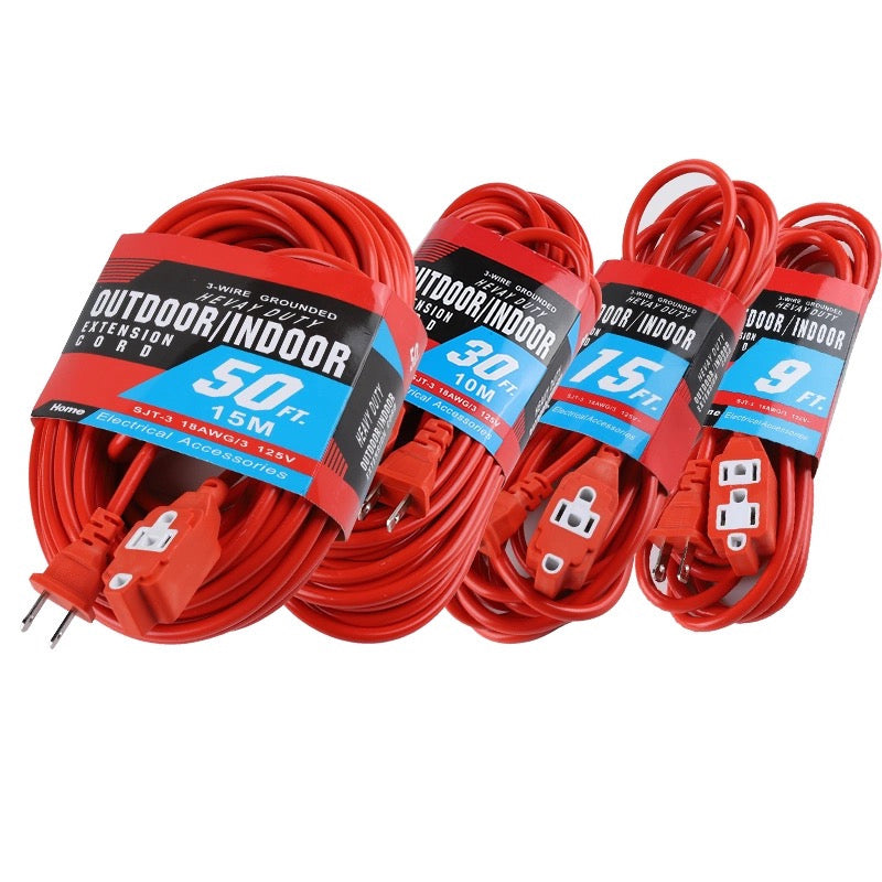 Extensión 5 mts naranja 6993