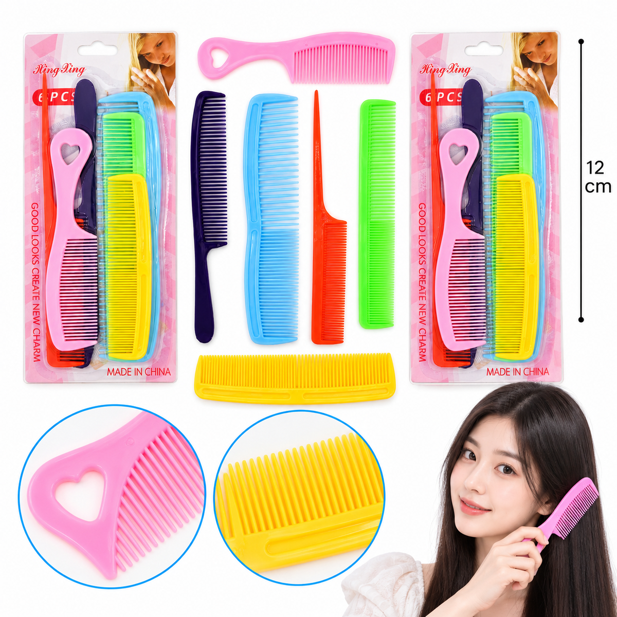 12pack|Set Peines| 3H-5