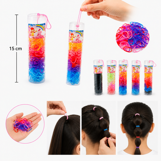 12 pack|Tubos ligas colores |3-A-1