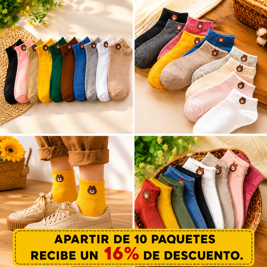 10pc| calceta Oso| 0098|Apartir de 10pz/21