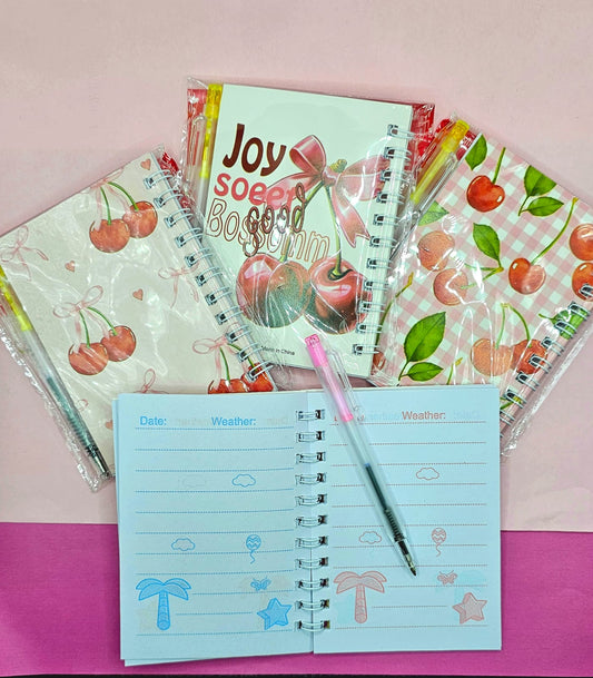 12 Libreta Cereza BX-18