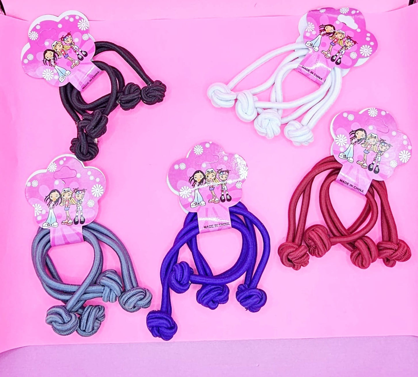 12 Bolitas Nudo de cabello ND-1#