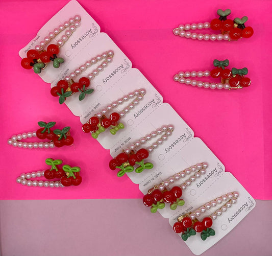 12 Broches Cereza