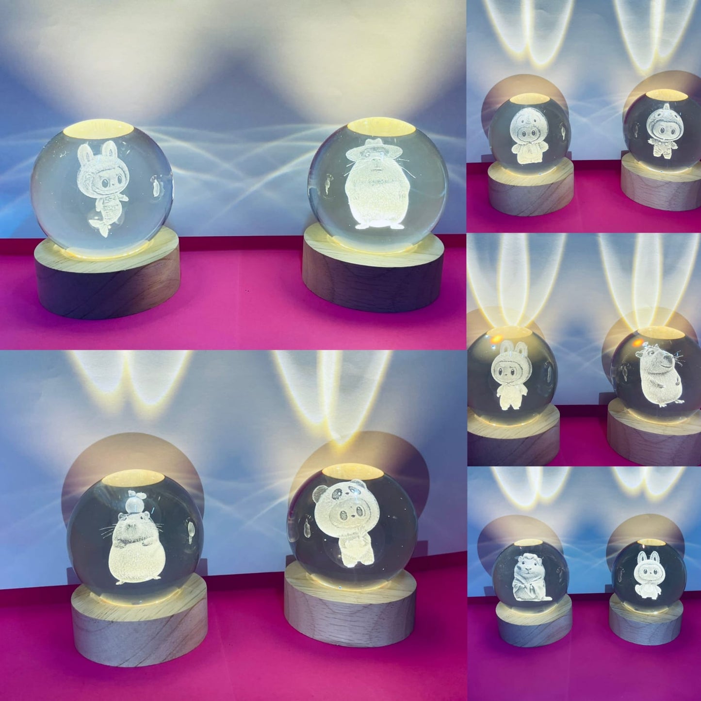 Esfera de Animalitos (7X7CM)