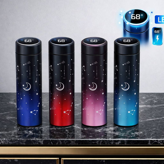 Termo led galaxias 500ml