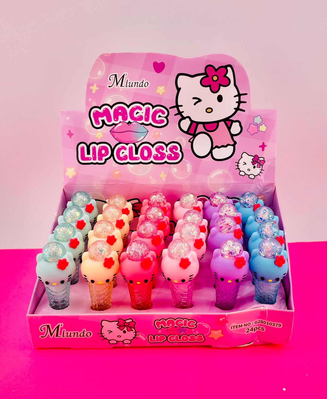 24 Magic Gloss Hello kitty 0379