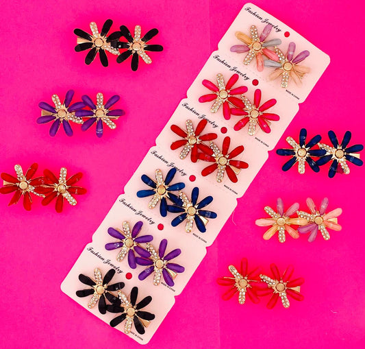 12 Broches Flores BB-1