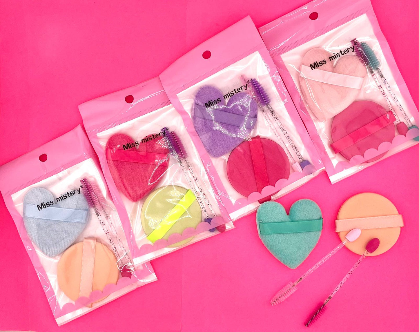 12 kit esponjas de maquillaje 3H-18