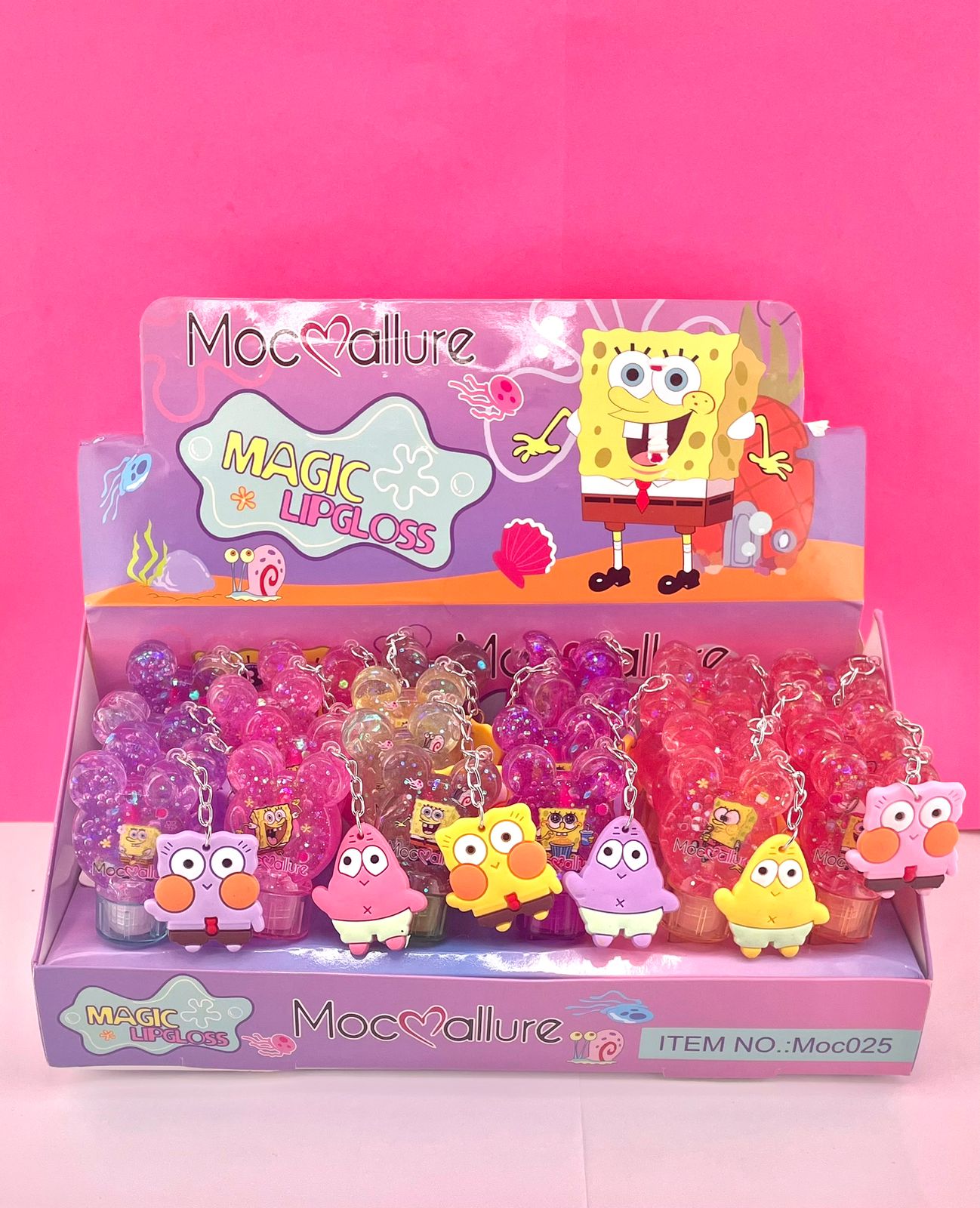 24 Magic Gloss bob esponja Moc025