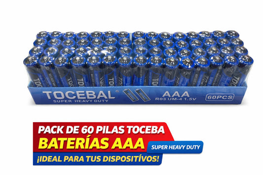 60 Pilas AAA F-414-12