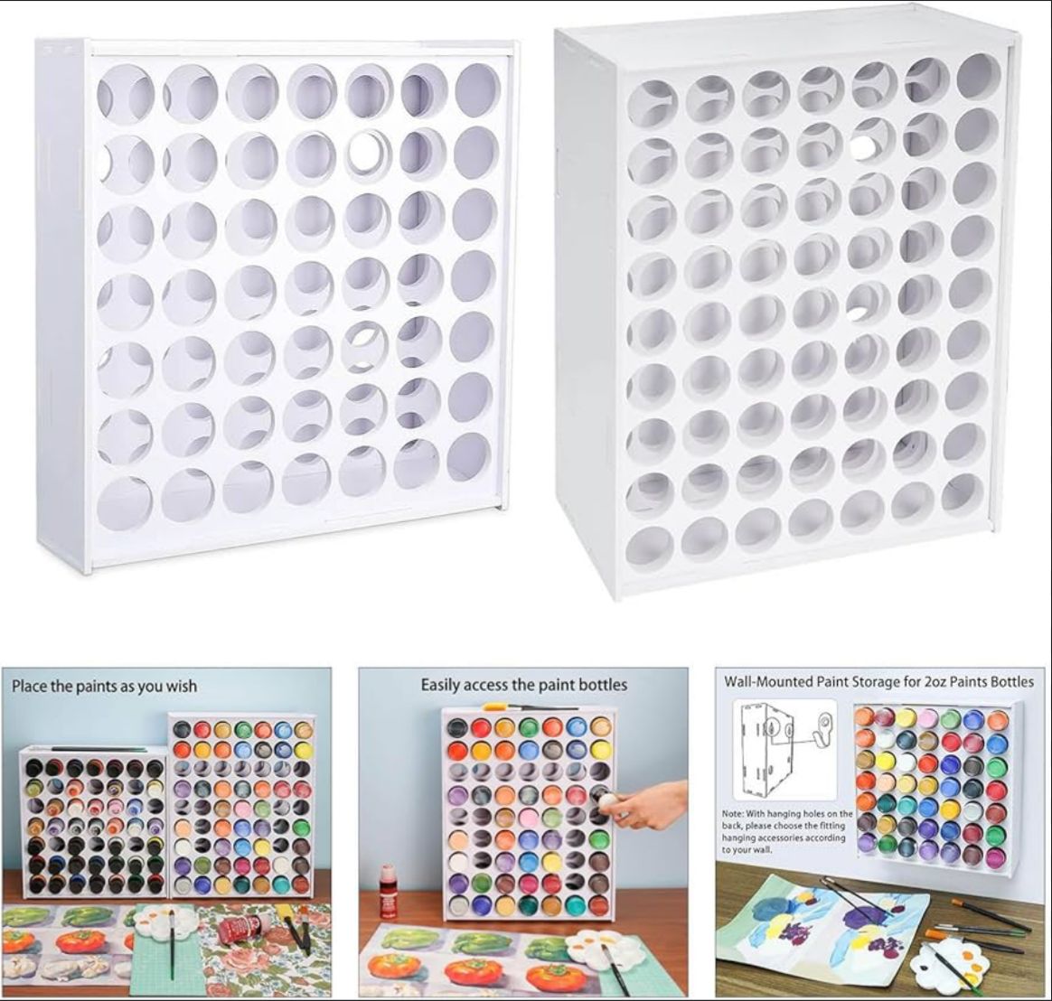 Organizador De Pintura 49celdas