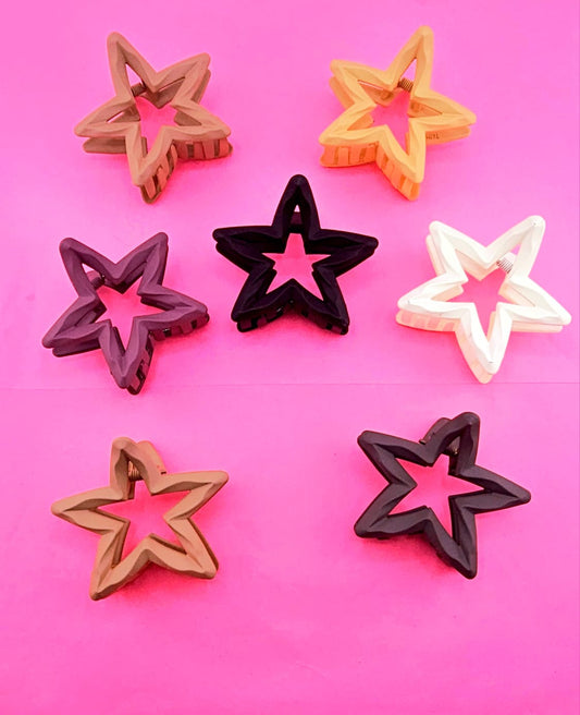 12 Pinzas Estrella 7CM FJ-515C