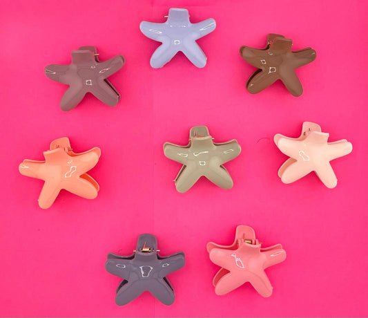 12 Pinzas Estrella FJ-534A 7cm