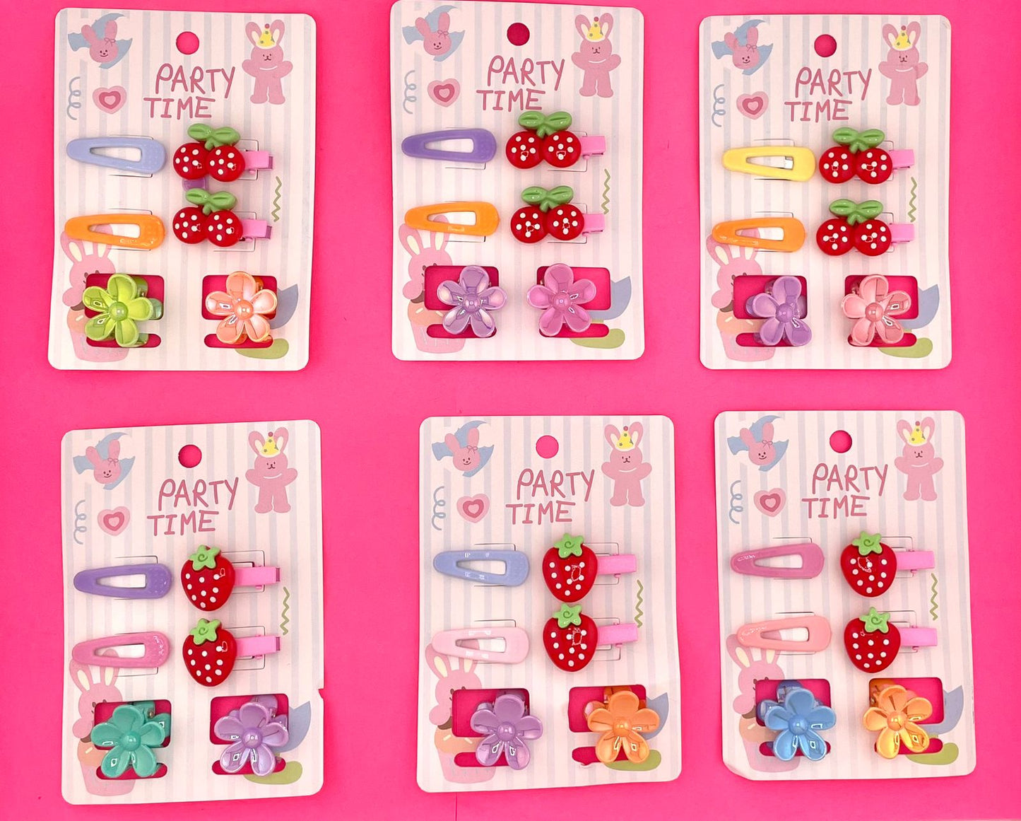 12 Set de broches kwaii HU-SP2257