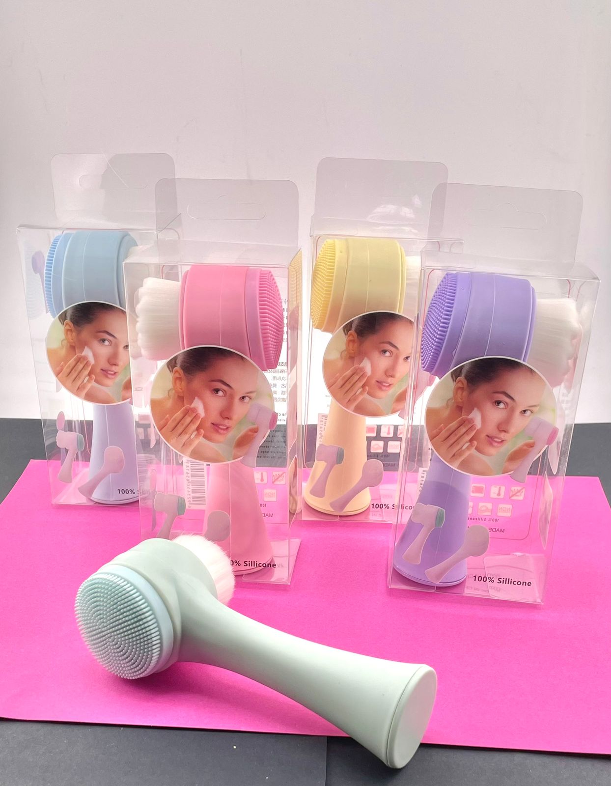 12 Cepillos de limpieza facial XX-S83
