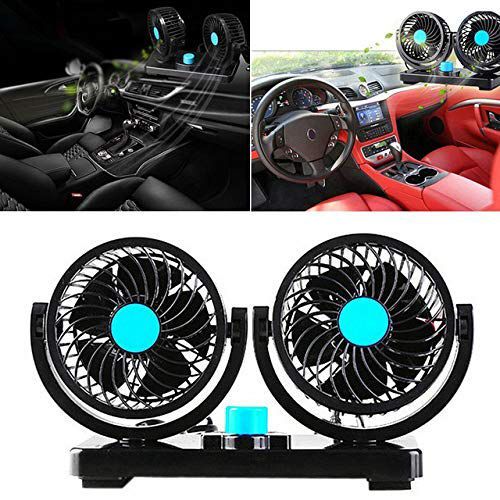 Ventilador doble para auto D-173 21CM