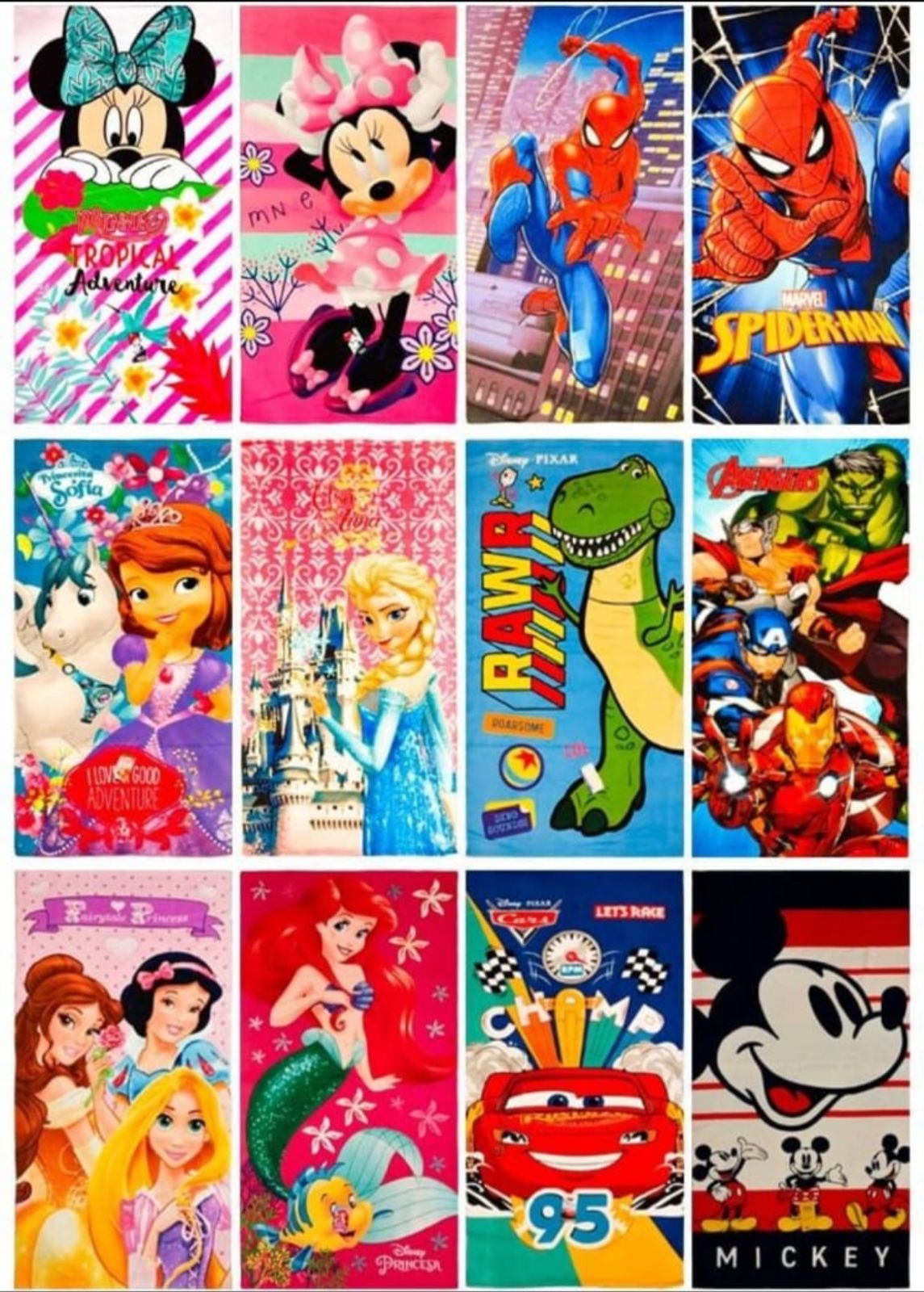Toalla Disney 137X67CM / 6999