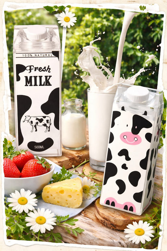 Botella caja de leche 500ml YD3133