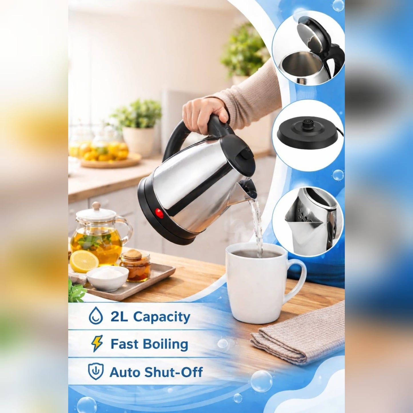 Jarra Electrica 2L