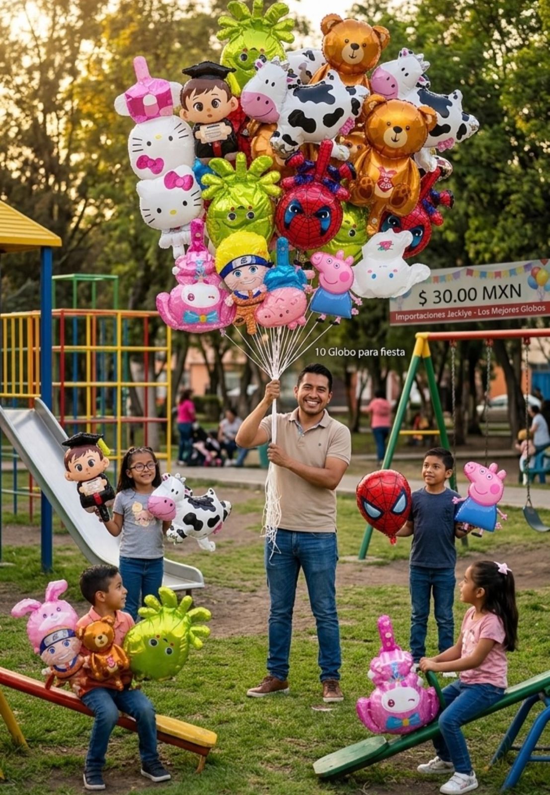10 Globo para fiesta