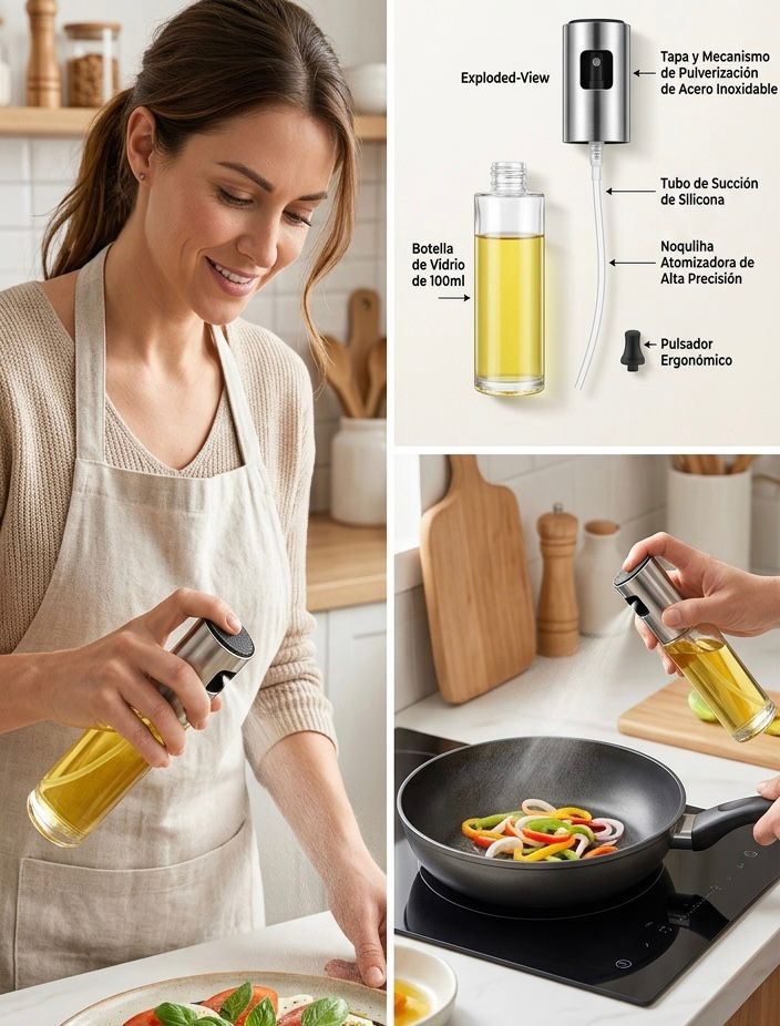 Pulverizador de Aceite para Cocina YD-316 100ML