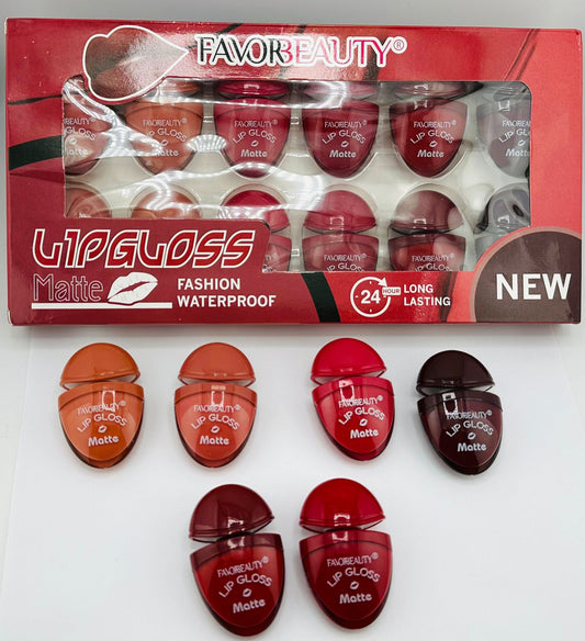 12 Lip Gloss Matte LG3468