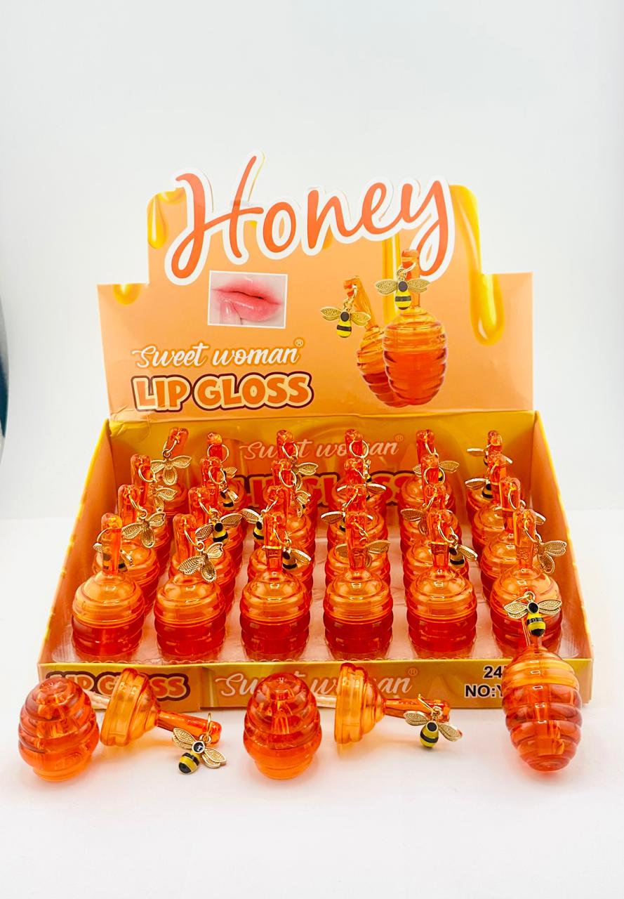 24 Lip Gloss miel de abeja YF6036