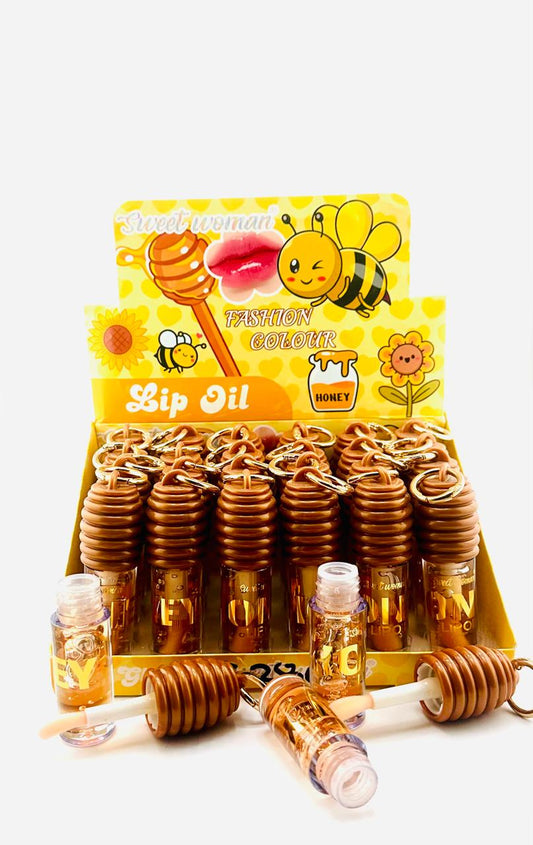12 Lip Gloss abeja YF6020