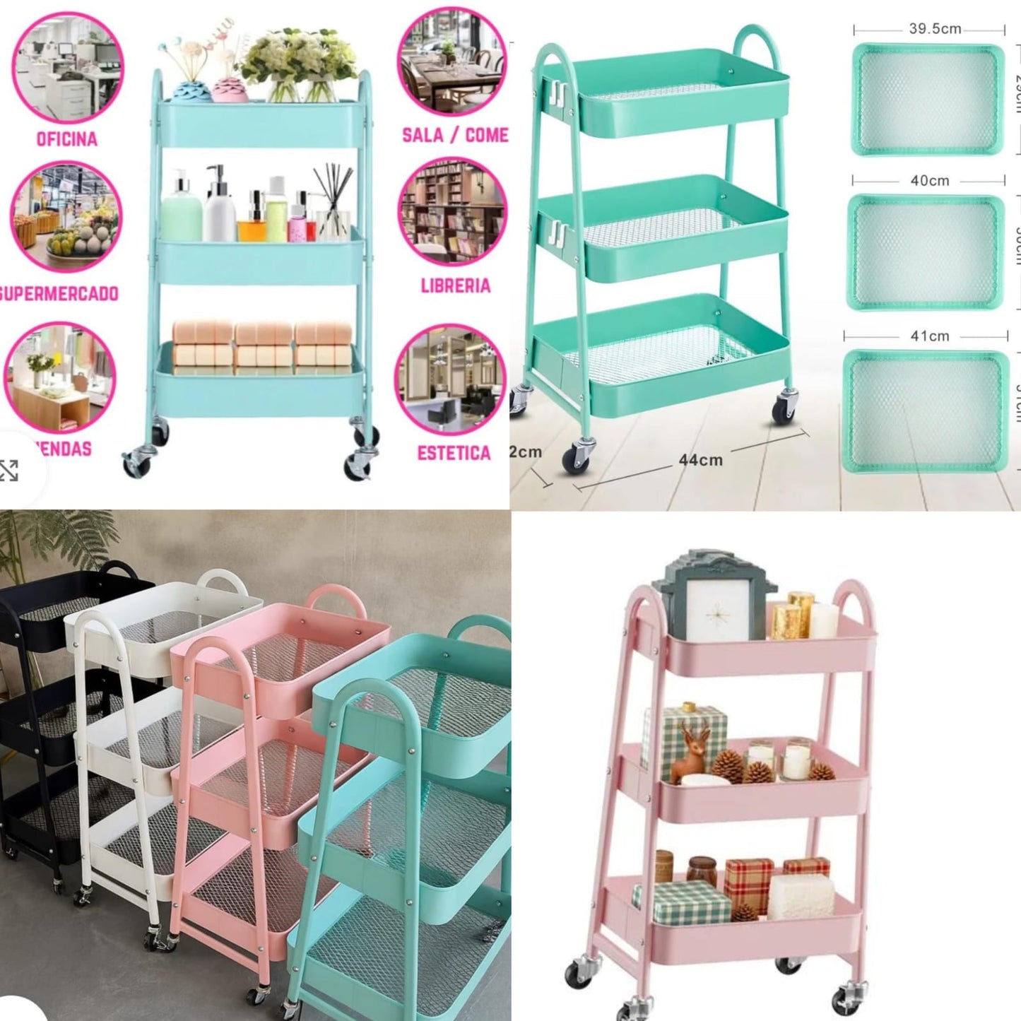 Carrito JK-6621