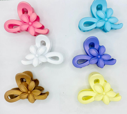 12 Pinzas Una Flor FJ-585