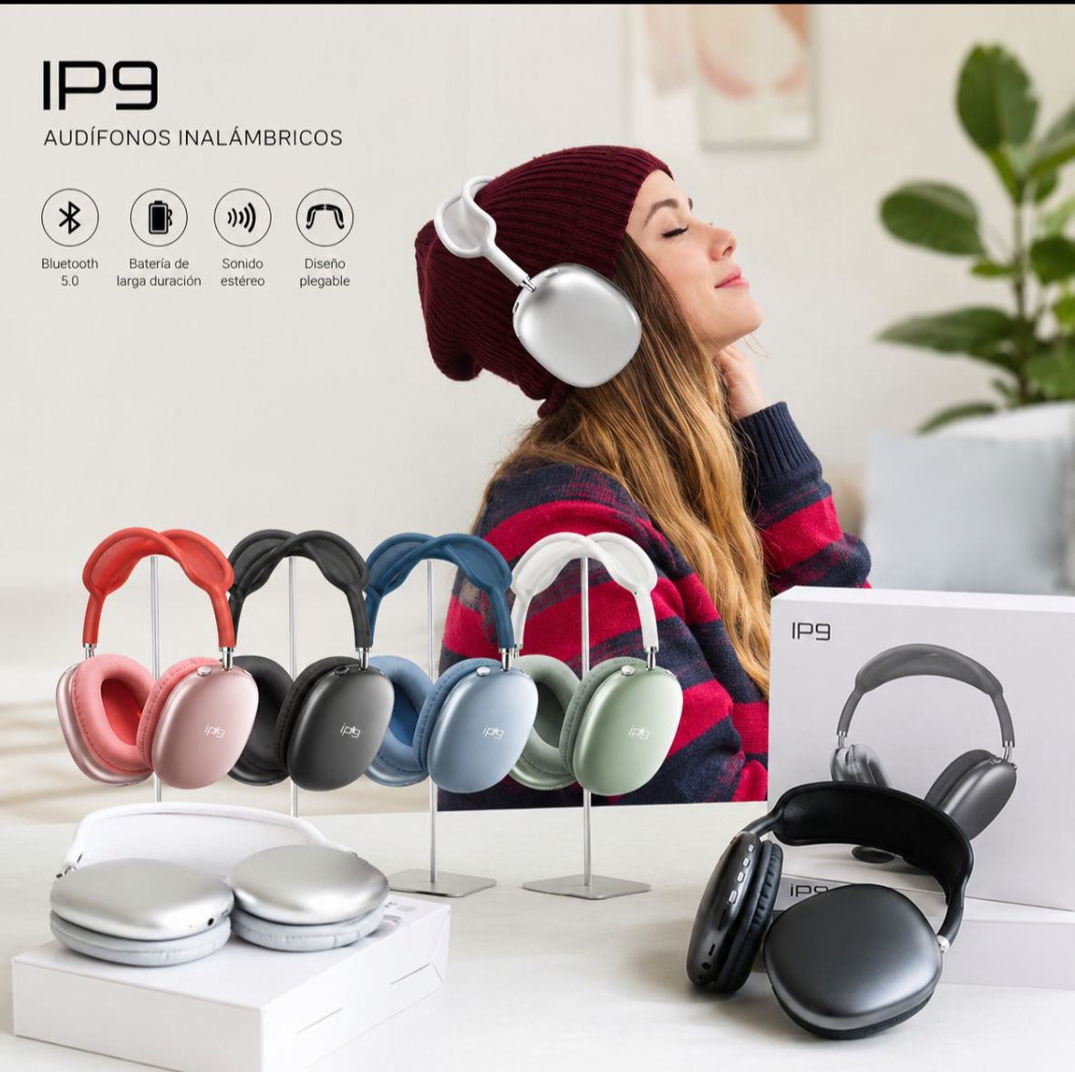 Audifono Diadema P9 9083