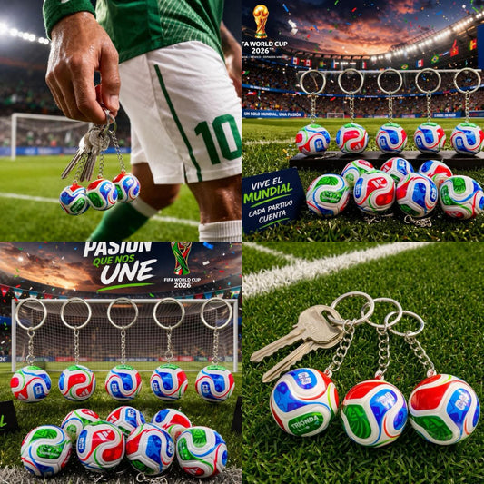 1pc|Llavero balon futbol mundial| 0653