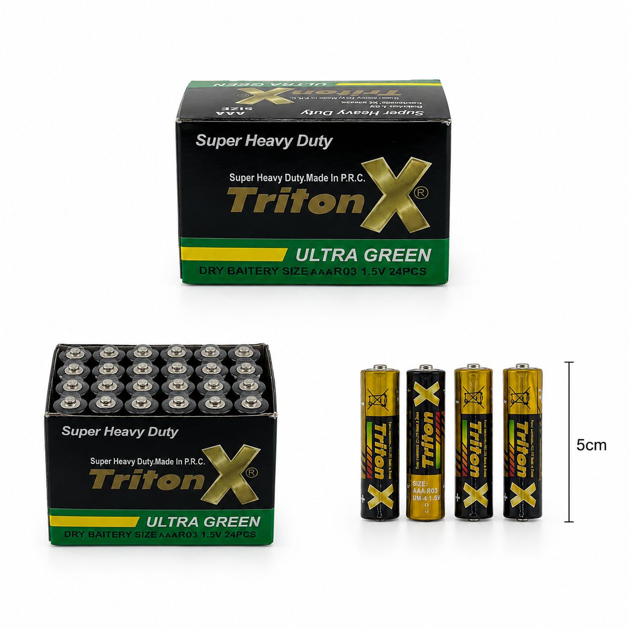 24 Pilas AAA M75-14G-2