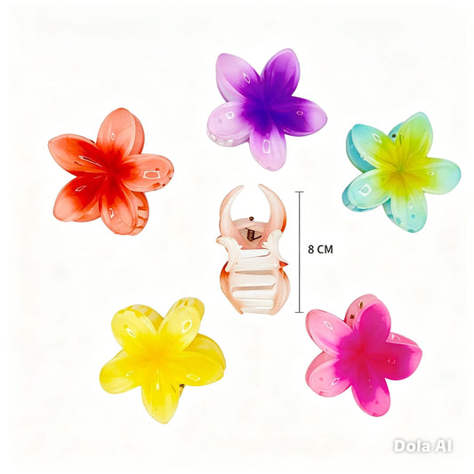 12pc| Pinza flor 8CM| TJZ-280
