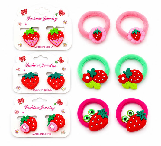 12pc| Donitas Fresas |HFY-14081