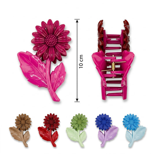 12pc| Pinzas Gerbera| FJ-628