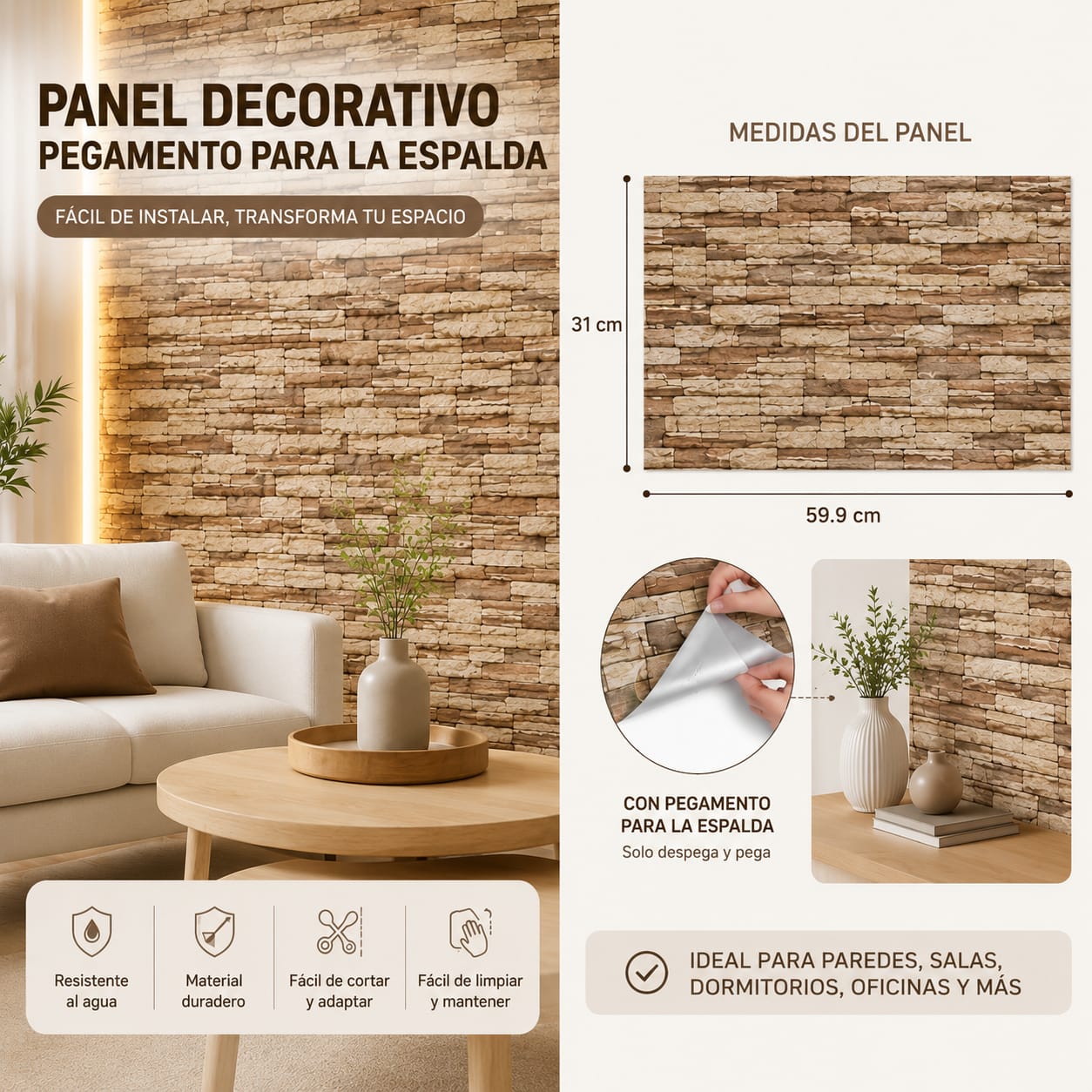 Papel tapiz ladrillo