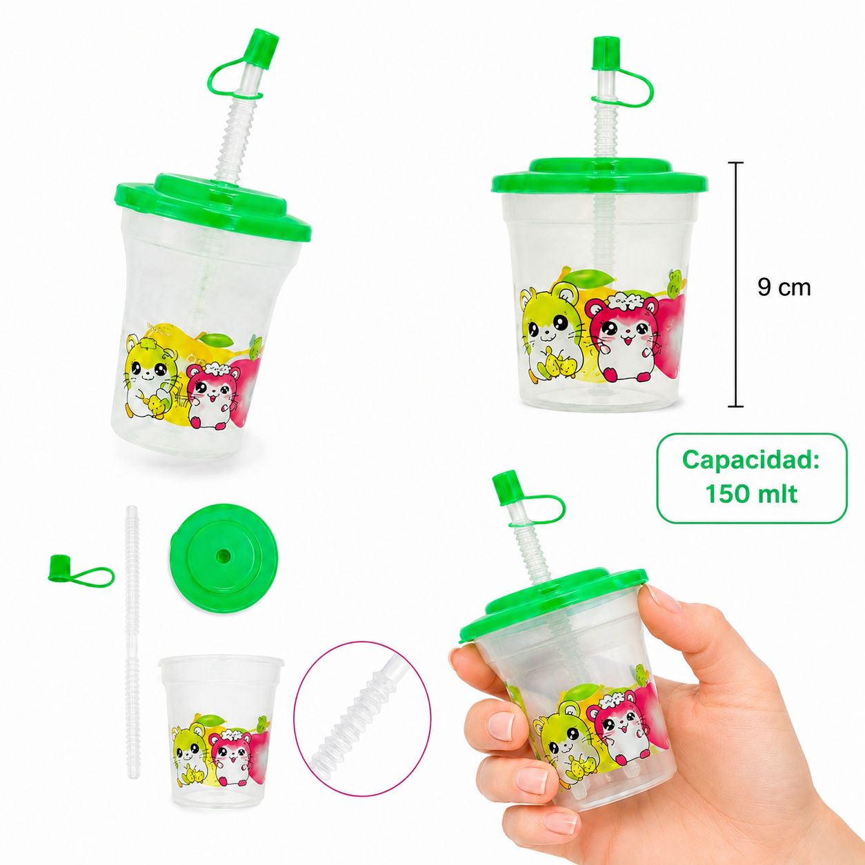 12 Mini vaso infantiles 3A-28