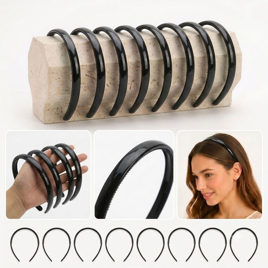 12pc| Diadema Negra | 1A-2