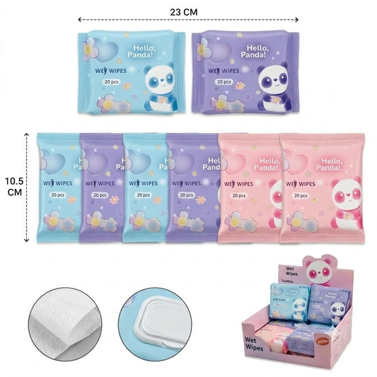 20 pack| Toallitas humedas osito| CC-59
