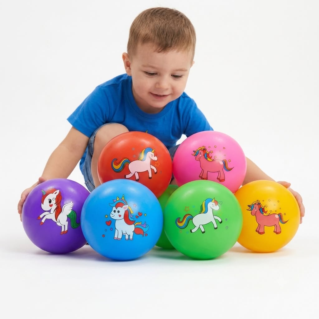 12pz|pelota Unicornio|AT46