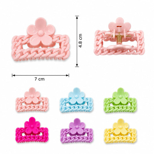 12pc|Pinza Maleta flor |FJ-635