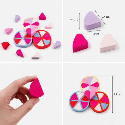 12pc|Esponja en forma de quesito| AC-33